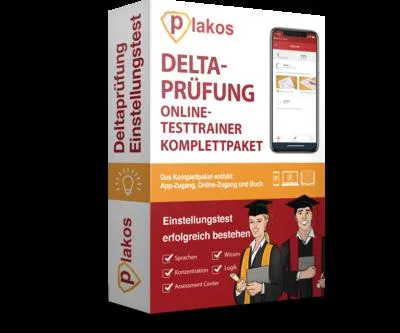 Produktbild von Deltaprüfung Testvorbereitung Komplettpaket