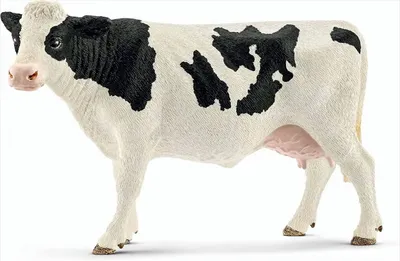 Produktbild von Schleich Farm World Kuh Schwarzbunt, Spielfigur