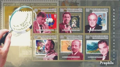 Produktbild von Briefmarken Guinea 2010 Mi 7536-7541 Kleinbogen (kompl. Ausgabe) postfrisch Leidenschaft für Briefmarken (A. Karpov)