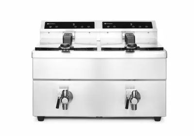 Produktbild von HENDI Induktionsfriteuse doppelt 2x 8 ltr 2x 3500W Kitchen Line