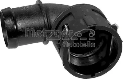 Produktbild von METZGER 4010128 Kühlmittelflansch für VW GOLF VI (5K1) Wasserflansch