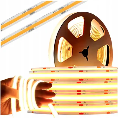 Immagine prodotto di Striscia LED COB 480led 9W/m 3000K 990lm/w IP20 /5m/P
