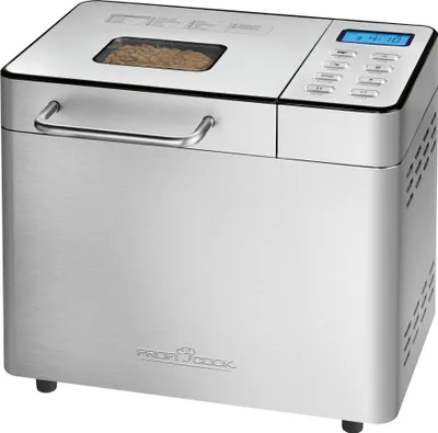 Produktbild von ProfiCook® Brotbackautomat m. Timer | morgens mit warmem Brot aufwachen | Krustenbräunung einstellbar | 13 Programme | Brotbackmaschine | PC BBA 1282