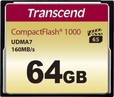 Immagine prodotto di Transcend Ultimate - Flash-Speicherkarte - 64 GB - 1000x - CompactFlash