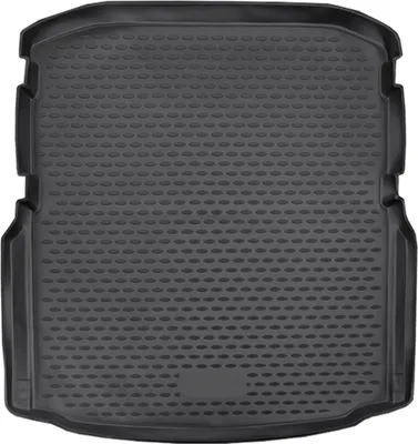 Produktbild von J&J AUTOMOTIVE | Gummi-Kofferraumwanne Kofferraummatte Kofferraum-Schutzmatte Kompatibel Skoda Octavia 3 Liftback 2013-2020, Anti-Rutsch, Geruchlos, Passgenau, Schwarz, 3cm Hoher Rand, Aufrollbar