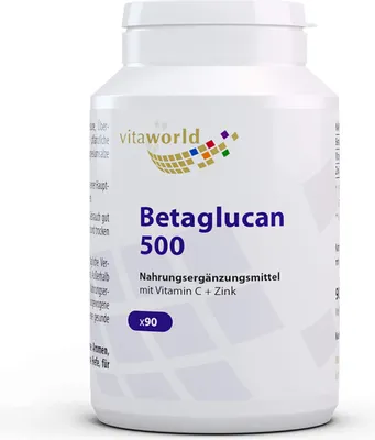 Obrázok produktu pre vitaworld Betaglucan 500 kapsúl, 90 kapsúl