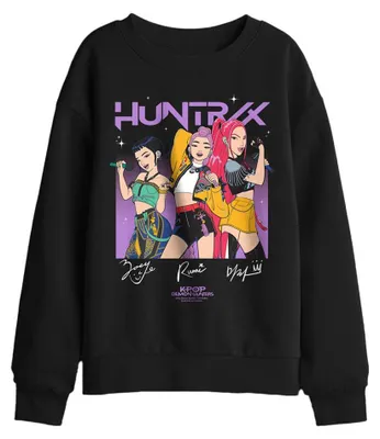 Imagen del producto de Sudadera para niños "Cazadores de demonios del K-Pop" - Modelo TV42943 (talla 116) (negra)