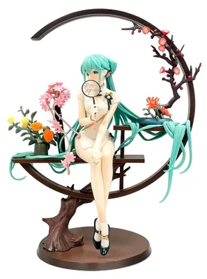 Produktbild von Hatsunne Miiku Statue, 30 cm Desktop Dekoration, Hatsunne Miiku Skulptur, Geschenke für Sammler und Fans