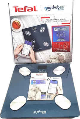 Produktbild von Tefal Goodvibes Life+ Smart Waage: Intuitive Körperanalyse für alle