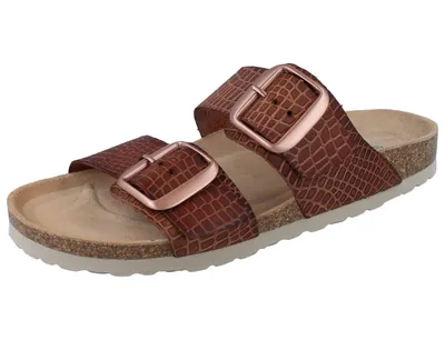 Produktbild von NATURAL SENSE Damen Pantolette braun Leder : 41 Schuhgröße: 41