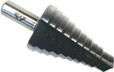 Produktbild von C.K HSS-Stufenbohrer, Durchmesser: 12,5 bis 32,5 mm Größen: 12,5 / 12,7 / 15,2 / 16,2 / 18,6 / 20,4 / 22,5 / - 1 Stück (T3012)