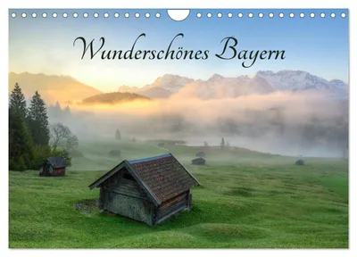 Produktbild von Wunderschönes Bayern (Wandkalender 2027 DIN A4 quer), CALVENDO Monatskalender