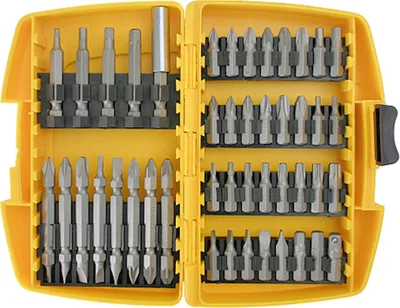 Produktbild von PROREGAL Bit-Set 45 Stück, Bits + Holder