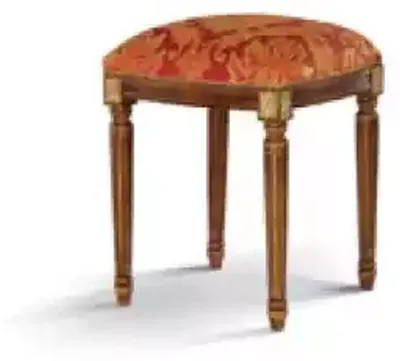 Image de Tabouret Fauteuil Design Coussin Tabouret de pied Classique Textile Nouveau Ottomane