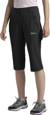 Obrázok produktu pre Jack Wolfskin Damen Hikeout 3/4 Wanderhose black 46R