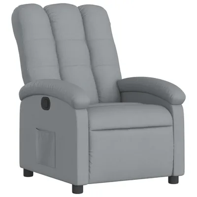 Produktbild von vidaXL Relaxsessel Hellgrau Stoff