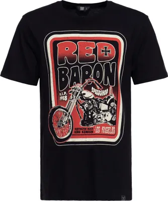 Zdjęcie produktu dla Koszulka King Kerosin Red Baron Speedshop, schwarz, S
