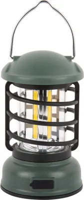 Produktbild von Leitmotiv - Tischlampe Camping Laterne LED - Dschungelgrün