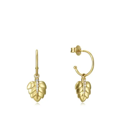 Produktbild von Fashion gold plated earrings 2in1 Trend 85025E100-36