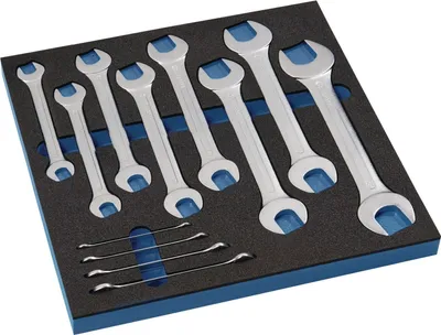 Obrázok produktu pre Sada náradia, 12-dielna, 2/3-modul, rozmery kľúčov 6x7–30x32 mm
