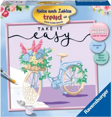 Produktbild von Ravensburger Malen nach Zahlen Take it easy