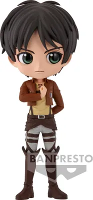 Produktbild von Banpresto Q Posket Attack On Titan Eren Yeager Vol2 Figur 14 Cm Braun Braun One Size
