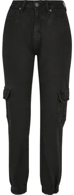 Immagine prodotto di Urban Classics Donna - Jeans Cargo in denim stretch - W30
