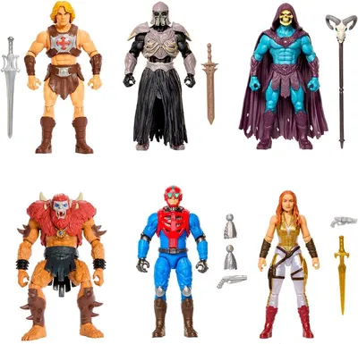 Produktbild von Masters of the Universe 2026 Film-Actionfigur-Spielzeug 14 cm mit Zubehörteil, Helden und Bösewichte, 6 Jahr(e), Mehrfarbig, Kunststoff