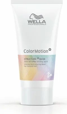 Produktbild von Wella Professionals ColorMotion+ Structure+ 30ml, 30 ml, Frauen, Gefärbtes Haar, Gefärbtes Haar, Farbschutz, Glanz, Verstärkung, Tube, AQUA/WATER/EAU, BIS-HYDROXY/METHOXY AMODIMETHICONE, STEARYL ALCOHOL, CETYL ALCOHOL,...