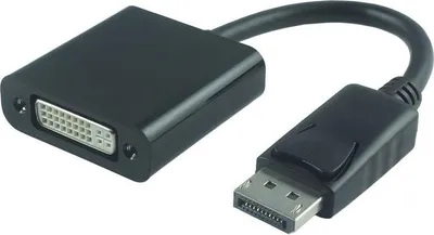 Produktbild von Microconnect DPDVI015, 0,15 m, DisplayPort, DVI-I, Stecker, Buchse, Gerade