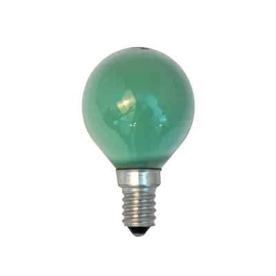 Produktbild von Merkur Glühbirne Tropfen 25W E14 Grün Glühlampe 25 Watt Glühbirnen Kugel