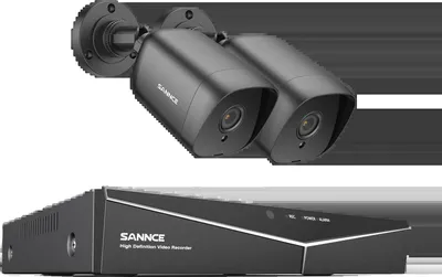 Zdjęcie produktu dla System CCTV, rozdzielczość 1080P, obsługa noktowizji, 2 kamery, brak