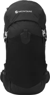 Schwarzer Rucksack "WOMEN"S AZOTE 30" von Montane; geeignet für Multifunktionsnutzung.