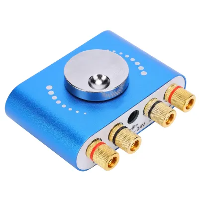 Obrázek produktu pro Zesilovač Bluetooth, výkonový zesilovač, stereofonní výkonový zesilovač, bezdrátový audio přijímač, výkonový zesilovač, 20W + 20W výkonový zesilovač