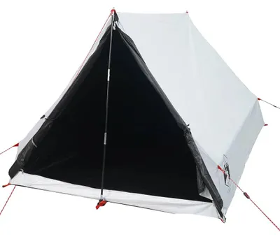 Immagine prodotto di vidaXL Tenda a cuneo da campeggio 2 persone Bianco oscurato impermeabile