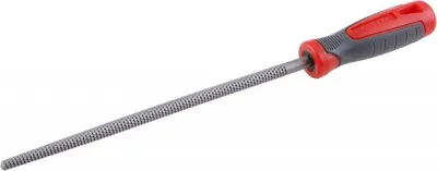Produktbild von Rundraspel 250mm, Rauhigkeit 2, aus gehärtetem Stahl, ergonomischer Griff