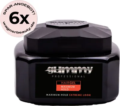 Produktbild von Fonex Gummy Hairgel Maximum Hold & Extreme Look 6 x 500ml