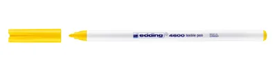 Obrázek produktu pro Edding 4600-005 4600 popisovač textilu - kulatý hrot, 1 mm, žlutý