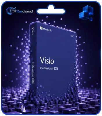 Obrázok produktu pre Microsoft Visio 2016 Professional - plná verzia, trvalá licencia pre Windows
