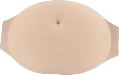 Produktbild von Fake Belly Atmungsaktiv Weiches Leichtes Lebensechtes Einfach zu tragendes Fake Belly Bump für Rollenspiel Grand L