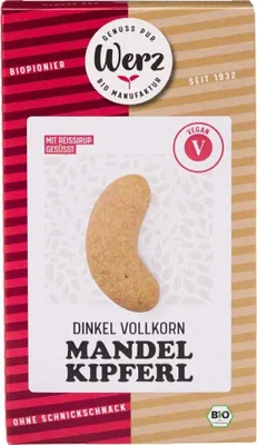 Produktbild von Dinkel-Mandel-Kipferl 125g