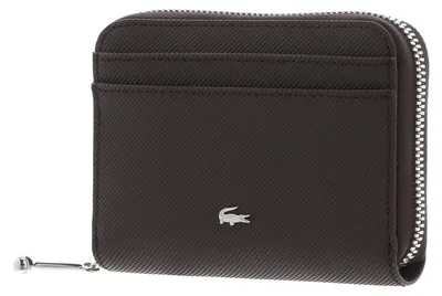 Produktbild von LACOSTE Geldbörse Daily City Zip Coin Wallet Dark Brown dunkelbraun