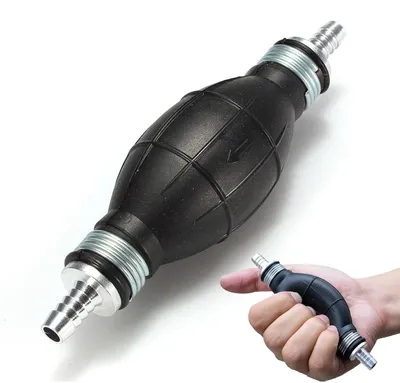 Imagen del producto de Bomba de combustible manual, de 8 mm, universal para diésel, gasolina y gas