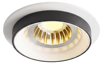 Produktbild von Einbaurahmen Mattes Weiß blendfrei 919W Ø65 mm für GU10 & MR16, rund, IP20, Ø92 mm