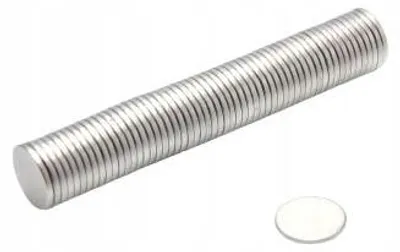 Immagine prodotto di Magnete cilindrico al neodimio MW 9,5 x 1 mm N38 250 pezzi