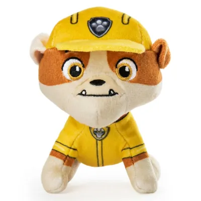 Produktbild von Rubble Paw Patrol Plüschfigur 12 cm Kuscheltier offiziell lizenziert Kinder Spielzeug weich Stofftier Sammelfigur Geschenk