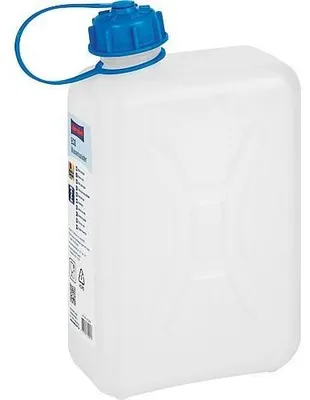 Zdjęcie produktu dla Kanister na wodę 2l HD-PE bezpieczny dla żywności H270xW147xD80mm HÜNERSDORFF 810250