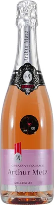 Produktbild von Arthur Metz Crémant d'Alsace Rosé brut | 12 % vol | 0,75 l