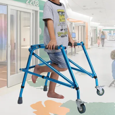Obrázek produktu pro Solidchoice – Skládací chodítko s nastavitelnou výškou pro děti do 100 kg
