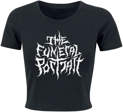 Produktbild von The Funeral Portrait T-Shirt Damen Metal Logo schwarz S